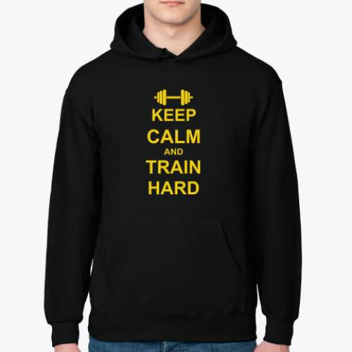 Толстовка худи Train hard