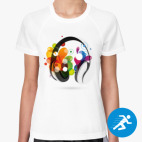 Женская спортивная футболка