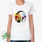 Женская футболка органик