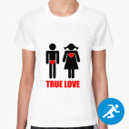 Женская спортивная футболка