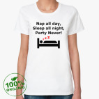 Женская футболка органик