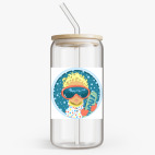 Банка с бамбуковой крышкой