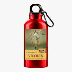 Металлическая бутылка 400 мл UV-DTF