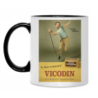 Кружка двухцветная