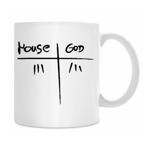 Кружка с принтом Викодин