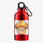 Металлическая бутылка 400 мл UV-DTF