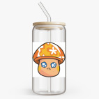 Банка с бамбуковой крышкой