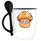 Кружка с ложкой