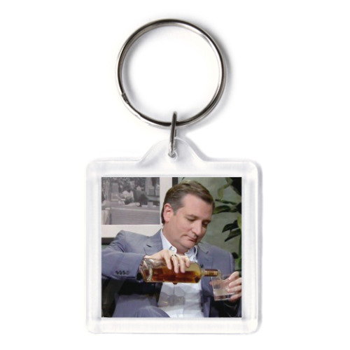 Брелок с принтом РЕСПУБЛИКАНЕЦ И ВИСКИ