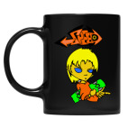 Кружка цветная UV-DTF