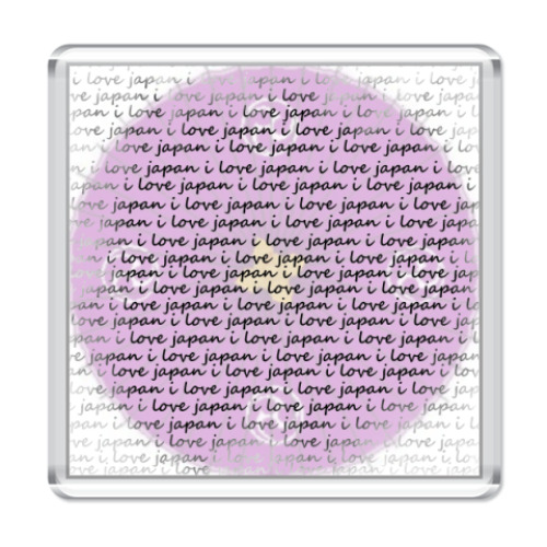 Магнит   I love Japan