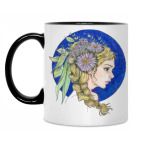 Кружка двухцветная