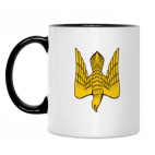 Кружка двухцветная