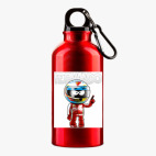 Металлическая бутылка 400 мл UV-DTF