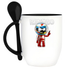 Кружка с ложкой