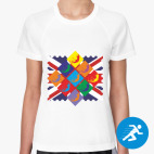 Женская спортивная футболка