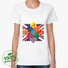 Женская футболка органик