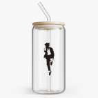 Банка с бамбуковой крышкой