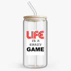 Банка с бамбуковой крышкой