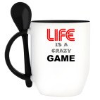 Кружка с ложкой