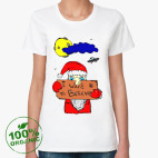 Женская футболка органик