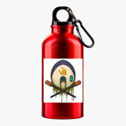 Металлическая бутылка 400 мл UV-DTF