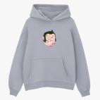 Толстовка худи оверсайз