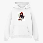 Толстовка худи оверсайз