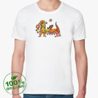 Мужская футболка органик