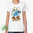 Женская футболка органик