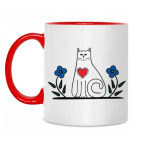 Кот с сердцем