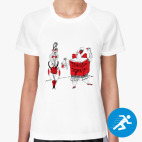 Женская спортивная футболка