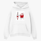 Толстовка худи оверсайз