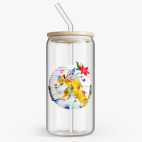 Банка с бамбуковой крышкой