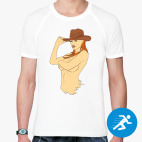 Мужская спортивная футболка