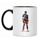 Кружка двухцветная