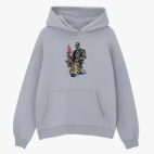 Толстовка худи оверсайз