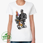 Женская футболка органик