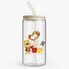 Банка с бамбуковой крышкой