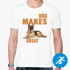 Мужская спортивная футболка