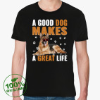 Мужская футболка органик