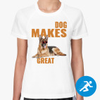 Женская спортивная футболка