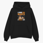 Толстовка худи оверсайз