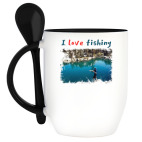 Кружка с ложкой