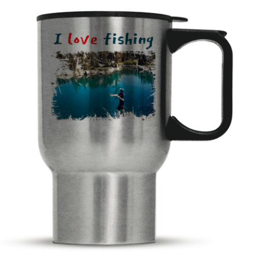 Кружка-термос Я люблю рыбалку