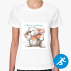 Женская спортивная футболка