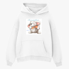 Толстовка худи оверсайз