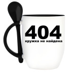 Кружка с ложкой