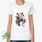 Женская футболка органик