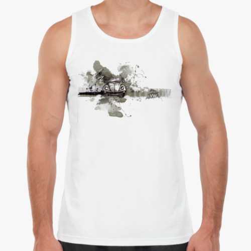 Майка с принтом VW.